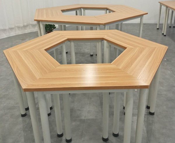 六边形课桌
